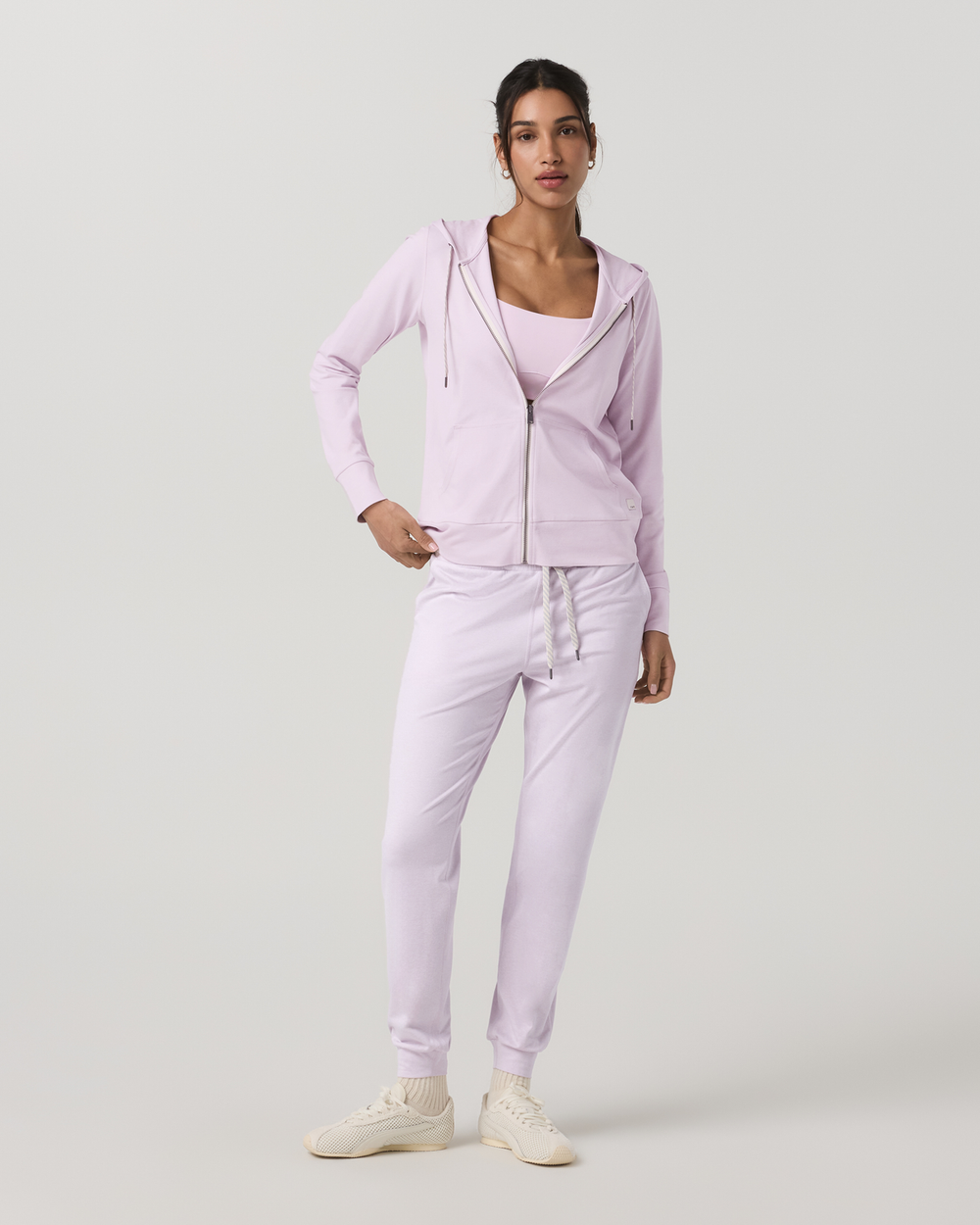 Halo Performance Hoodie 2.0 Lilac Breeze Heather Hoodie | Vuori Discount