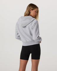 Restore Half Zip Hoodie Light Heather Grey Hoodie | Vuori Clothing