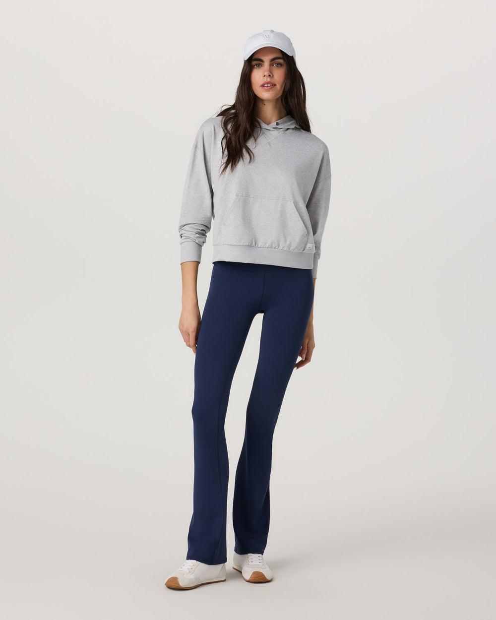Halo Pullover Hoodie Women's Pale Heather Grey Hoodie | Vuori Online