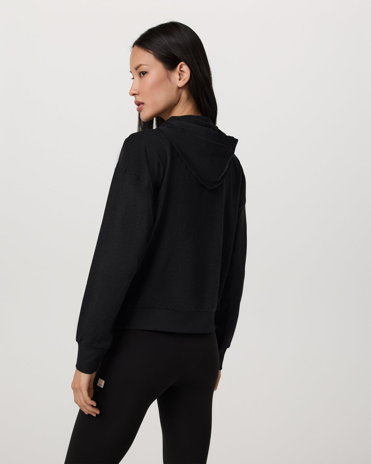 Halo Pullover Hoodie Women's Black Heather Hoodie | Vuori US