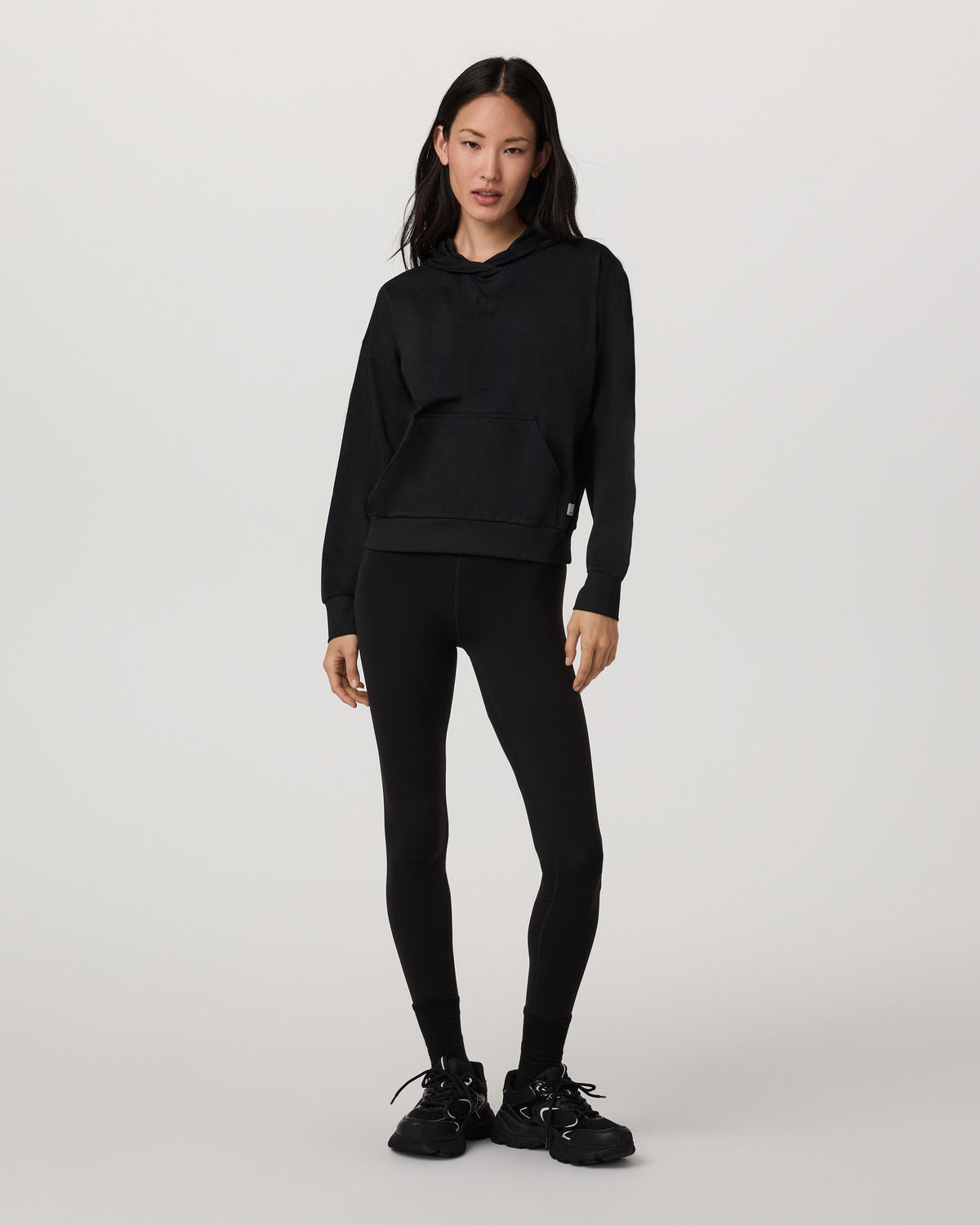 Halo Pullover Hoodie Women's Black Heather Hoodie | Vuori US