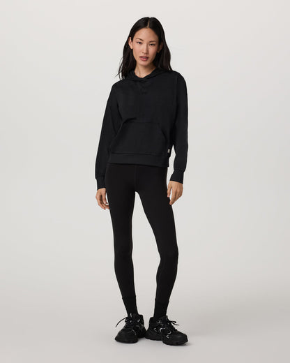 Halo Pullover Hoodie Women's Black Heather Hoodie | Vuori US