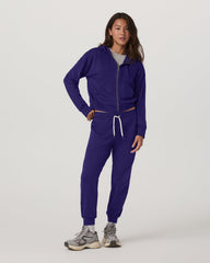 Halo Full Zip Hoodie Women's Stellar Sky Heather Hoodie | Vuori On sale