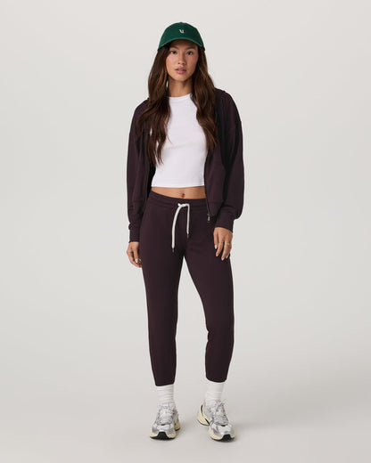 Halo Full Zip Hoodie Women's Raisin Hoodie | Vuori Sale
