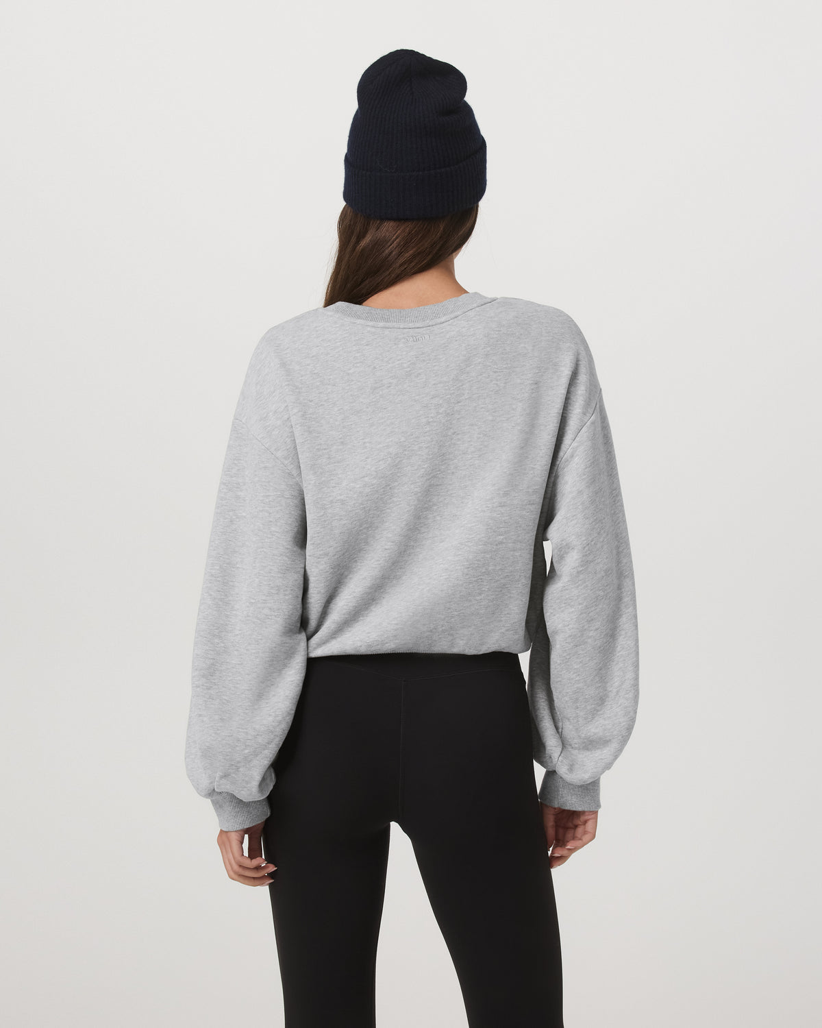 Sedona Bubble Crew Women's Light Heather Grey Crewneck | Vuori Online