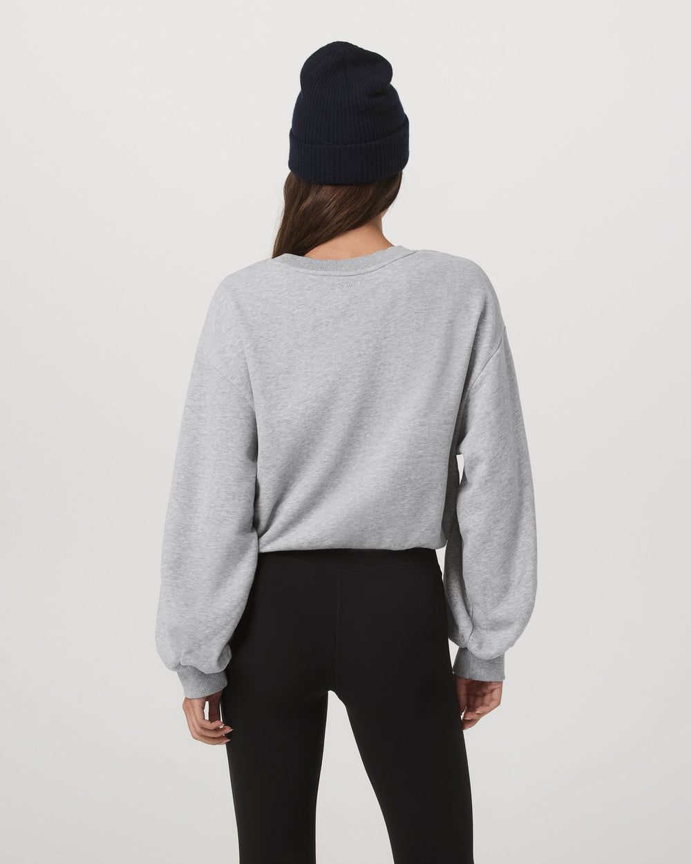 Sedona Bubble Crew Women's Light Heather Grey Crewneck | Vuori Online