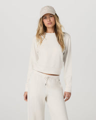 Compose Crew Marshmallow Pullover Fleece Sweatshirt | Vuori