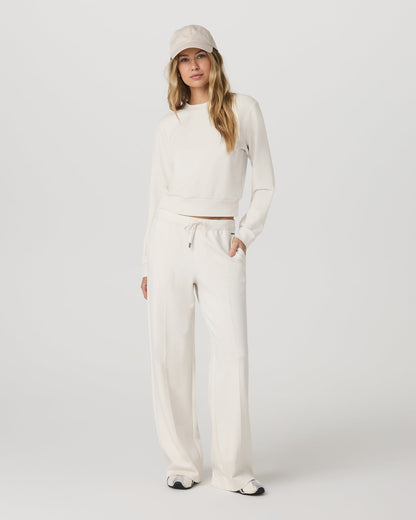 Compose Crew Marshmallow Pullover Fleece Sweatshirt | Vuori