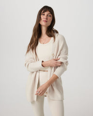 Alps Boyfriend Cardigan Women's Marshmallow Sweater | Vuori For sale