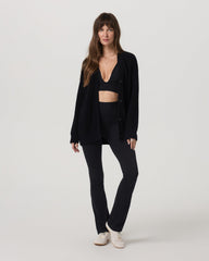 Alps Boyfriend Cardigan Women's Black Knit Sweater | Vuori Sale