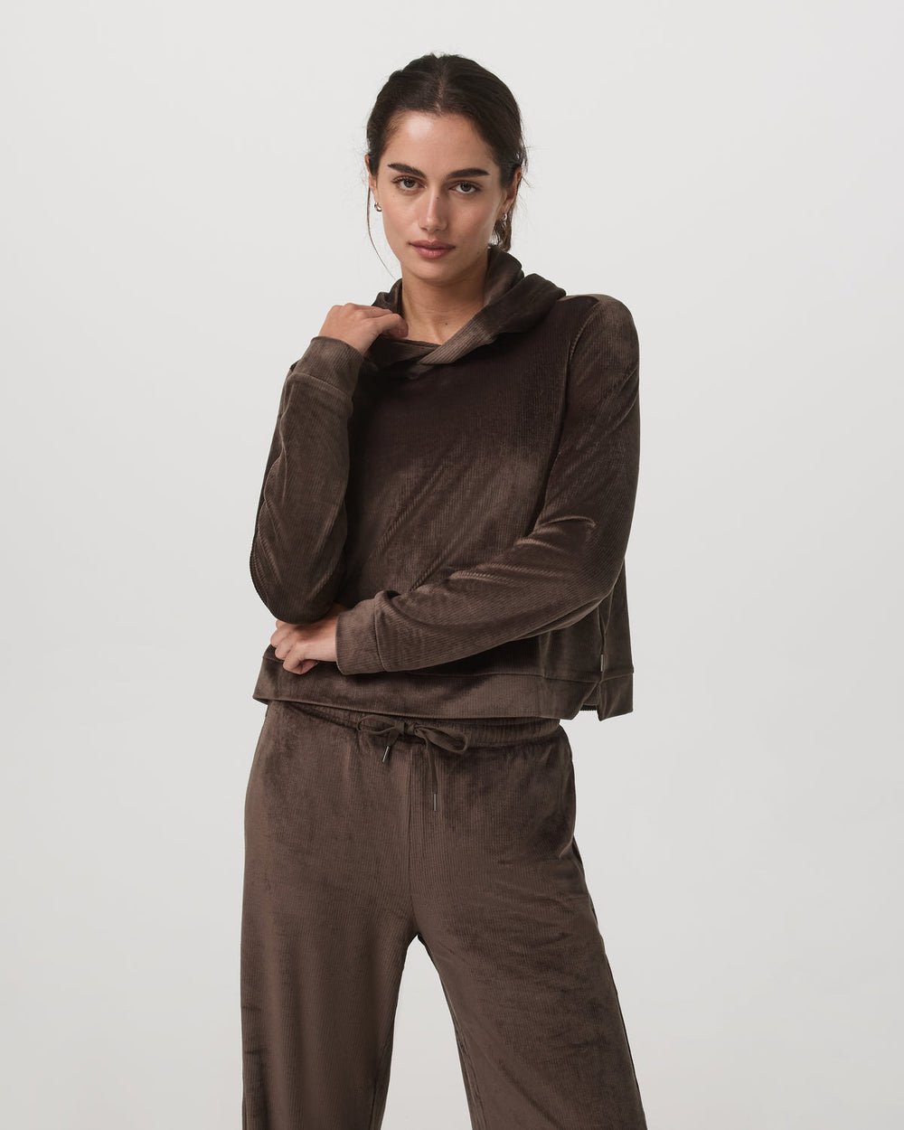 Haven Hoodie Women's Dark Java Hoodie | Vuori Outlet