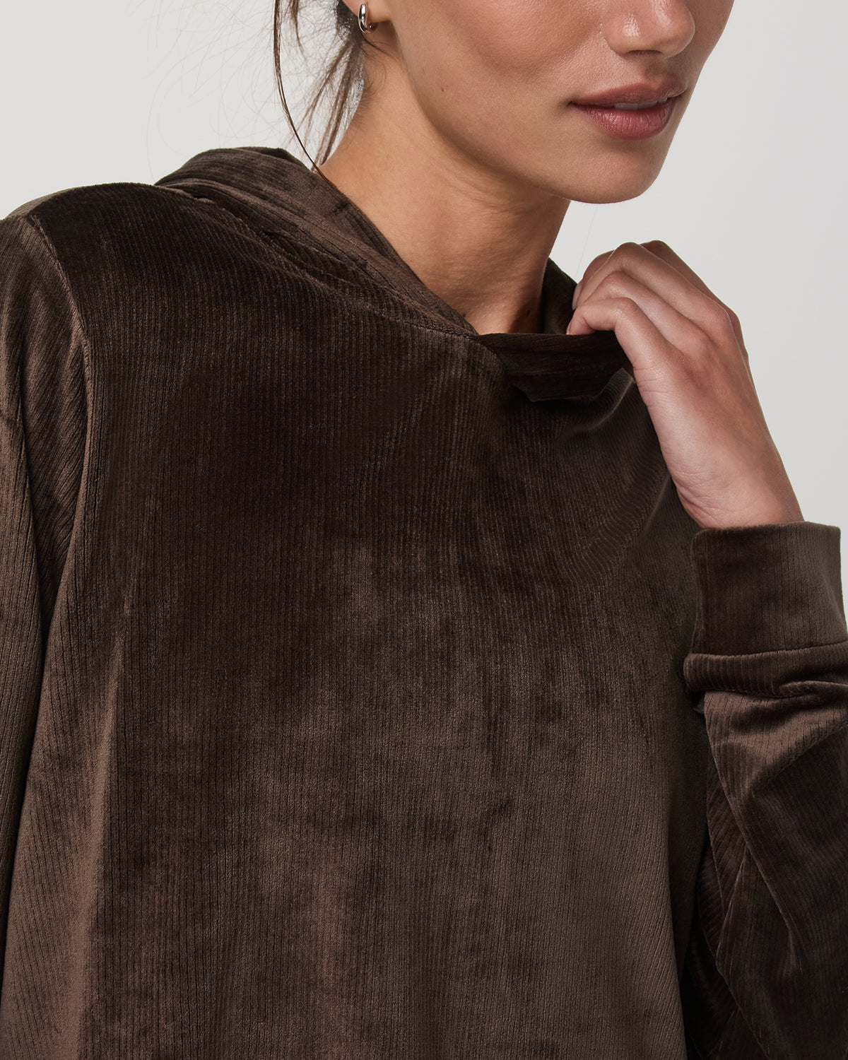 Haven Hoodie Women's Dark Java Hoodie | Vuori Outlet