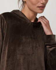 Haven Hoodie Women's Dark Java Hoodie | Vuori Outlet