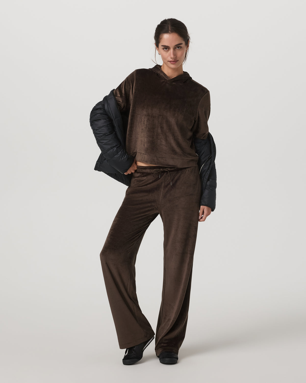 Haven Hoodie Women's Dark Java Hoodie | Vuori Outlet