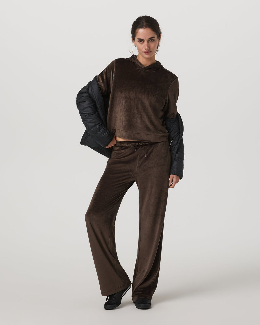 Haven Hoodie Women's Dark Java Hoodie | Vuori Outlet