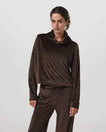 Haven Hoodie Women's Dark Java Hoodie | Vuori Outlet
