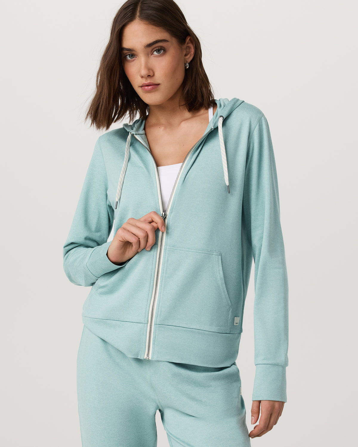 Halo Performance Hoodie 2.0 Sea Spray Heather | Vuori Discount