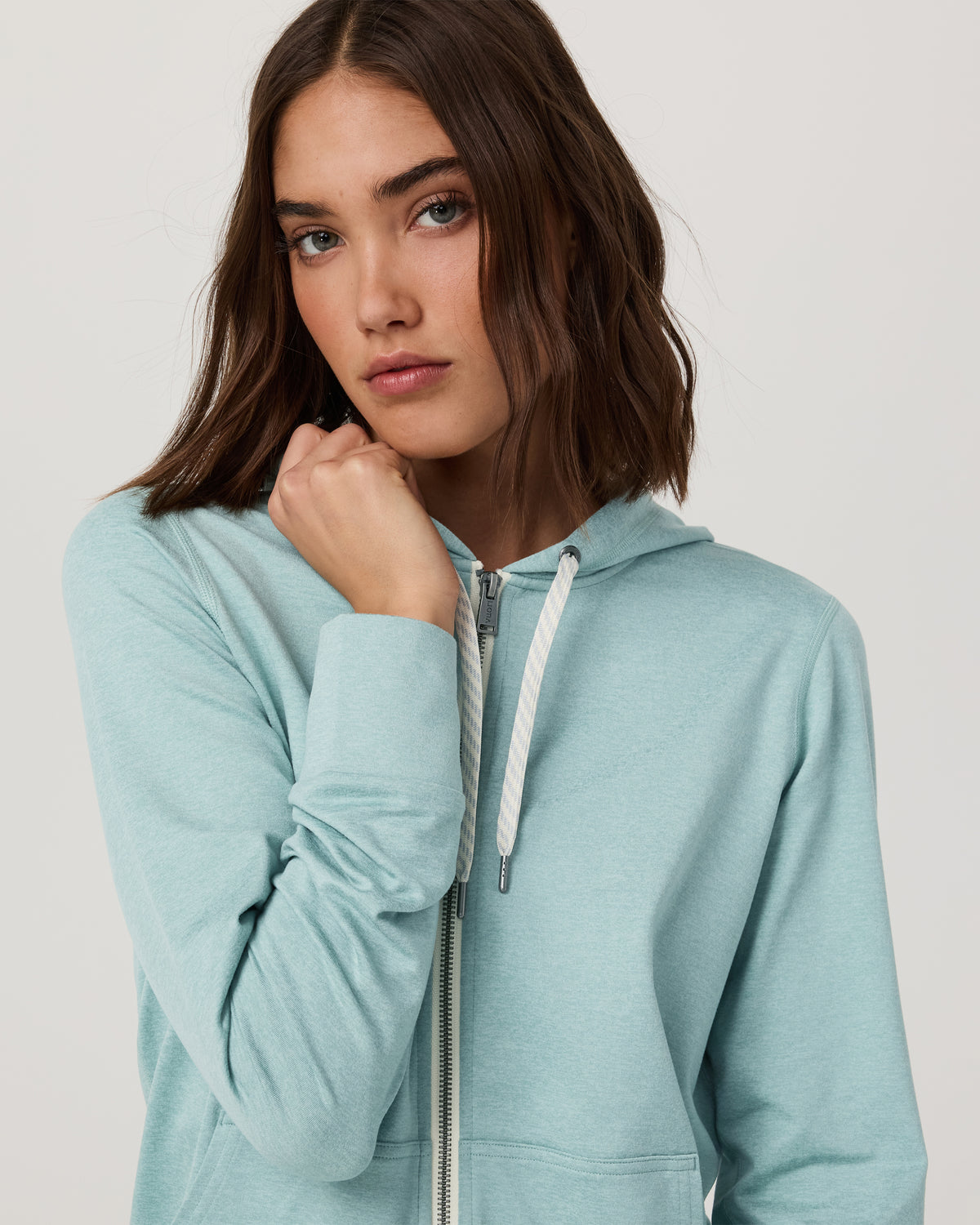 Halo Performance Hoodie 2.0 Sea Spray Heather | Vuori Discount