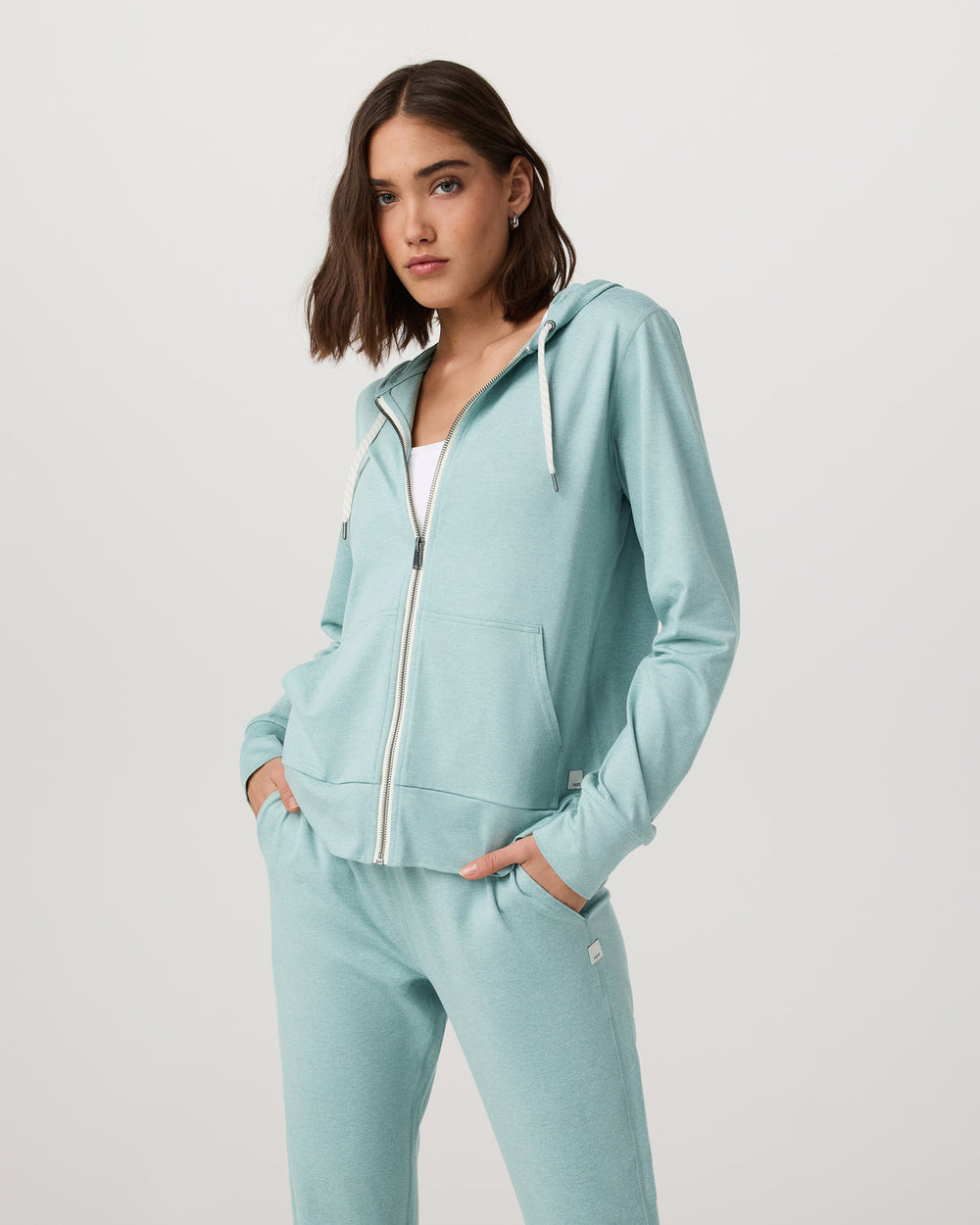 Halo Performance Hoodie 2.0 Sea Spray Heather | Vuori Discount