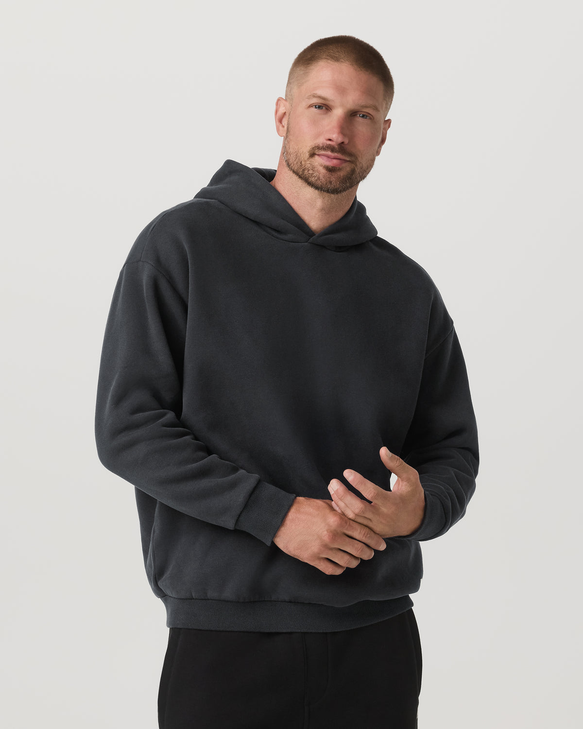 Restore Oversized Hoodie Washed Black | Vuori Sale