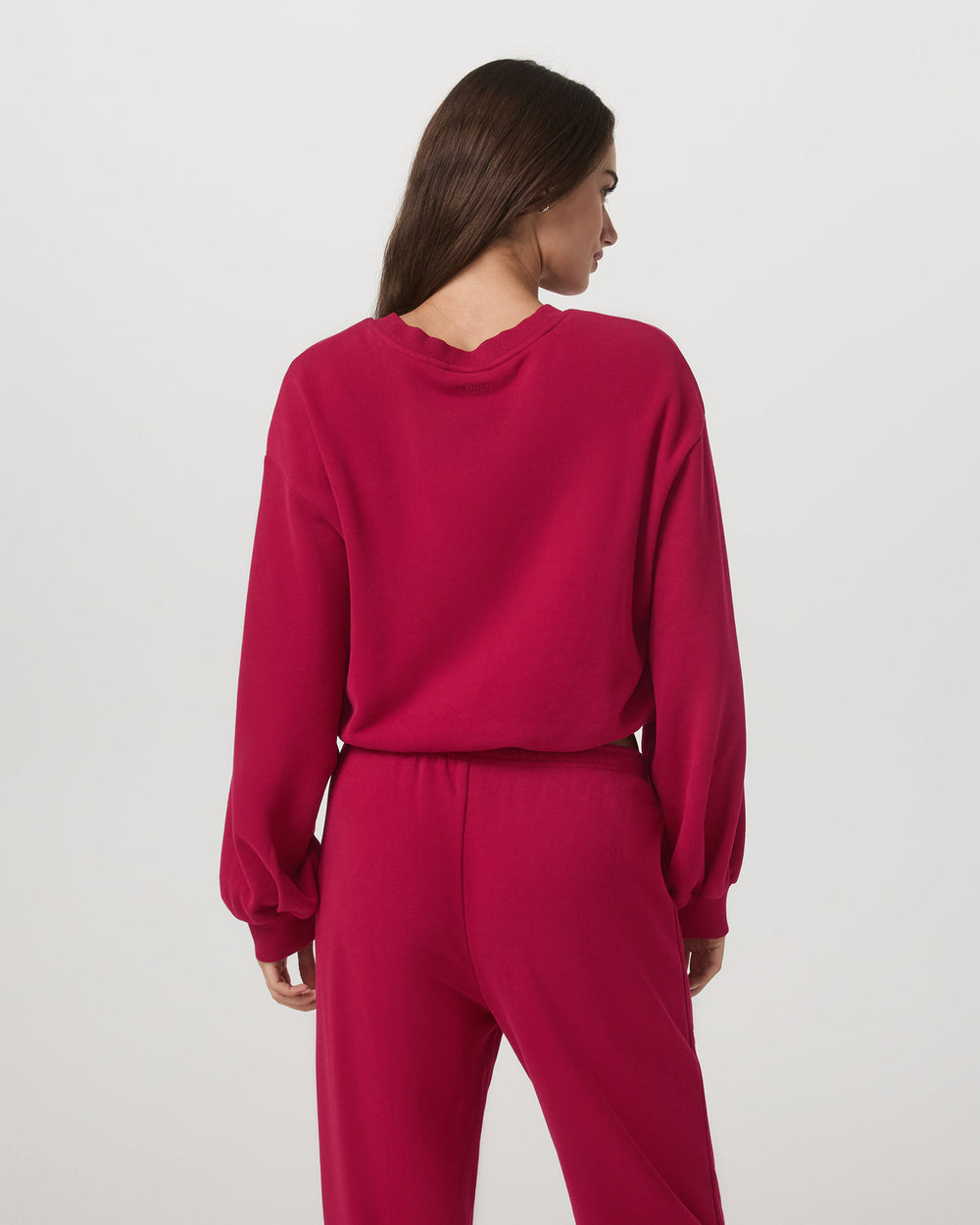 Sedona Bubble Crew Women's Strawberry Pullover Crewneck | Vuori Online