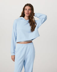 Sedona Pullover Hoodie Women's Crystal Blue Hoodie | Vuori Outlet