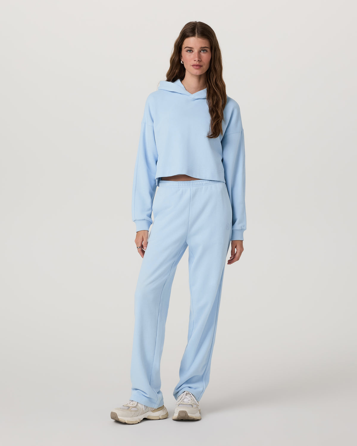 Sedona Pullover Hoodie Women's Crystal Blue Hoodie | Vuori Outlet