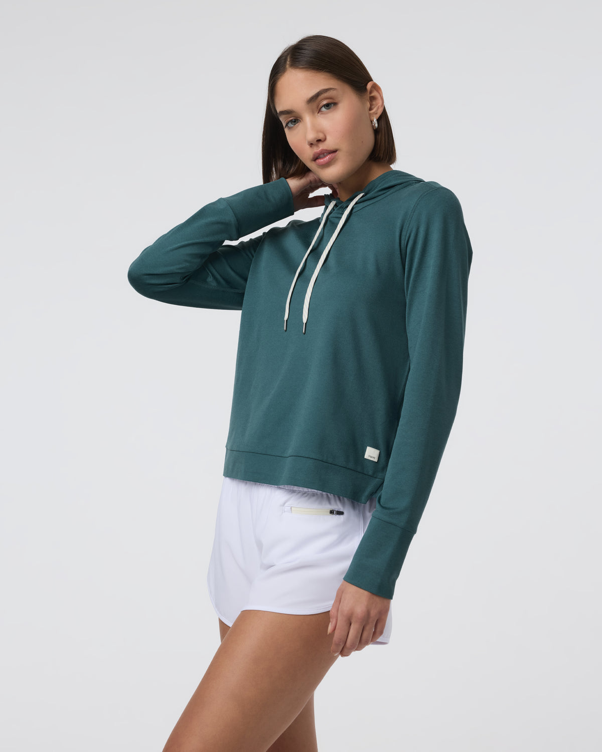 Halo Essential Hoodie Moss Heather Pullover | Vuori Discount