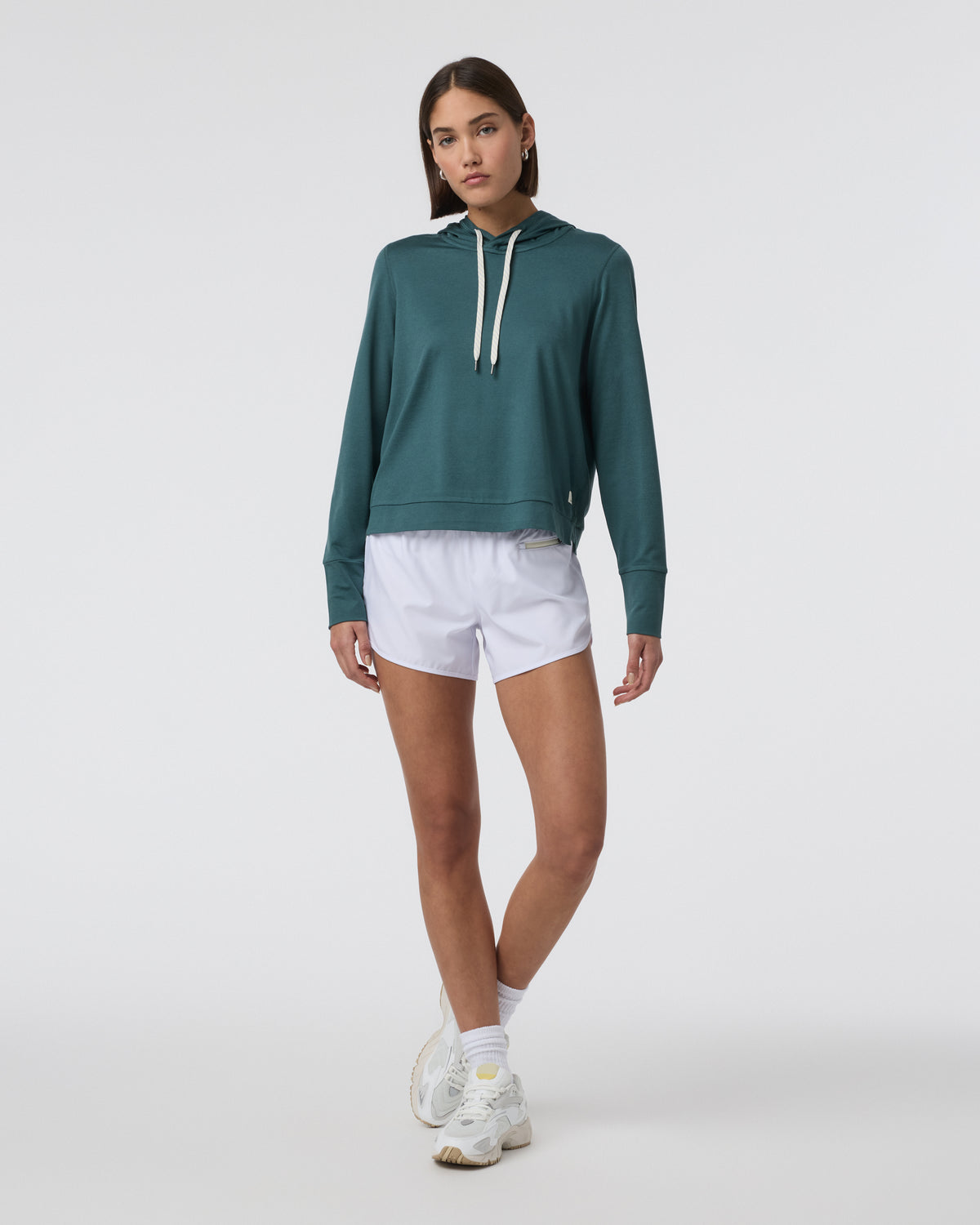 Halo Essential Hoodie Moss Heather Pullover | Vuori Discount