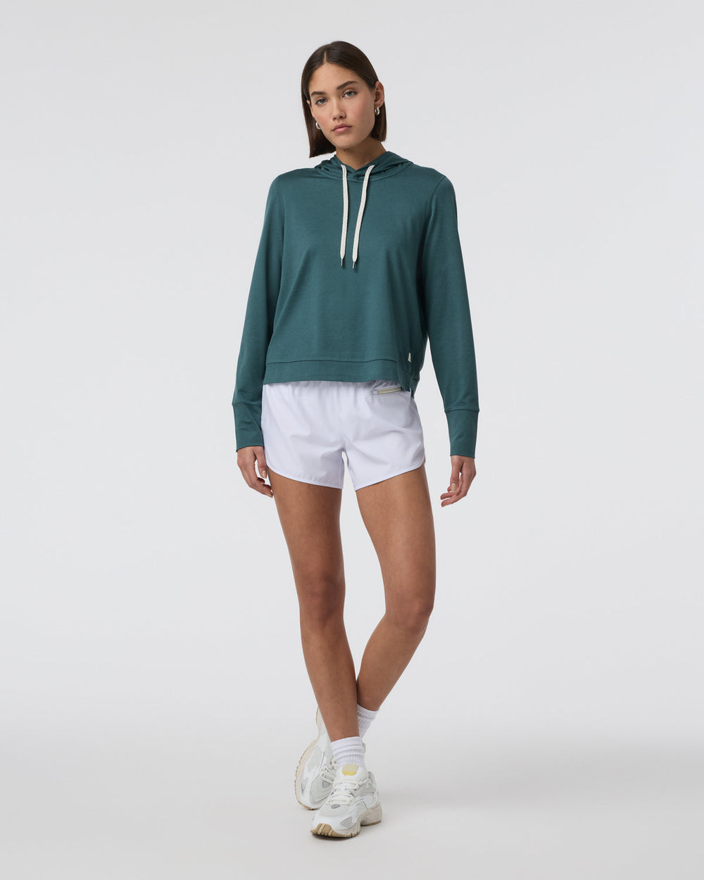 Halo Essential Hoodie Moss Heather Pullover | Vuori Discount