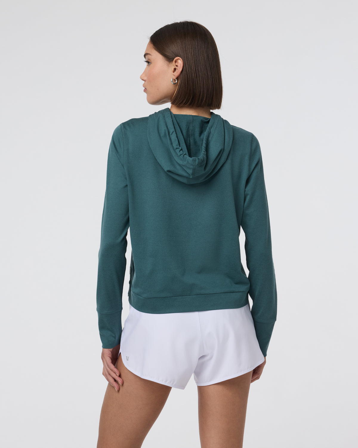 Halo Essential Hoodie Moss Heather Pullover | Vuori Discount