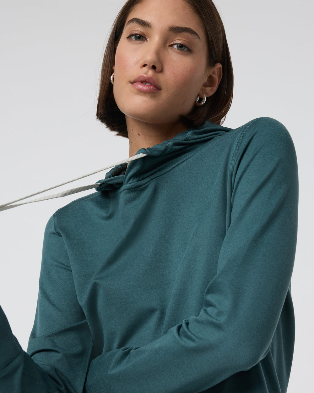 Halo Essential Hoodie Moss Heather Pullover | Vuori Discount