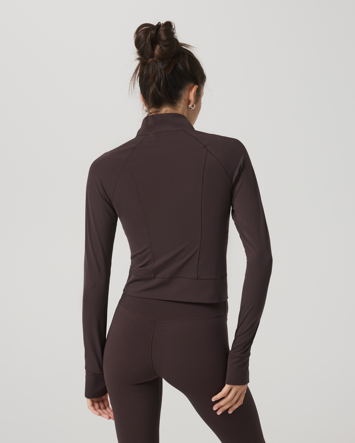 Vuori AllTheForm™ Fitness Jacket Women's French Roast Jacket | Vuori Outlet