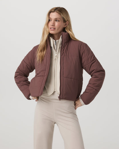 Canyon Insulated Venture Jacket Women's Sable Full-Zip | Vuori