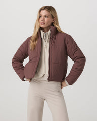 Canyon Insulated Venture Jacket Women's Sable Full-Zip | Vuori