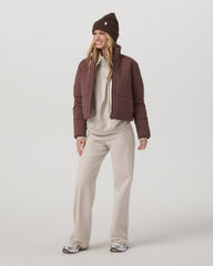 Canyon Insulated Venture Jacket Women's Sable Full-Zip | Vuori