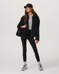 Lou Full Zip Jacket Women's Black Fleece Jacket | Vuori Sale