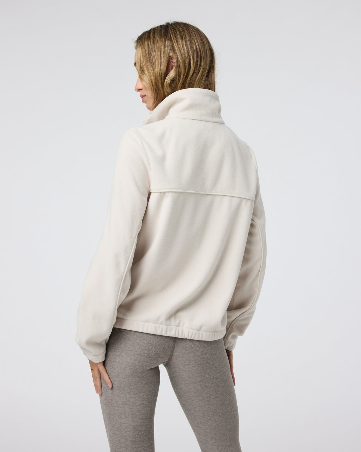 Women's Aspen Full Zip Dune Fleece Pullover | Vuori On sale