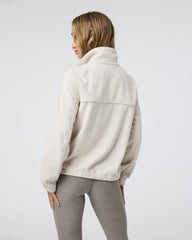 Women's Aspen Full Zip Dune Fleece Pullover | Vuori On sale
