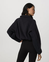 Alpine Jacket Women's Cozy Fleece Jacket in Black| Vuori | Vuori Online