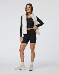 Canyon Insulated Vest Bone Lightweight Vest | Vuori Outlet