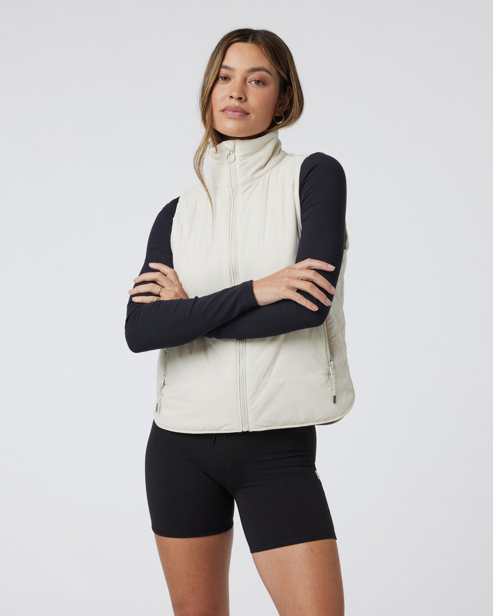 Canyon Insulated Vest Bone Lightweight Vest | Vuori Outlet