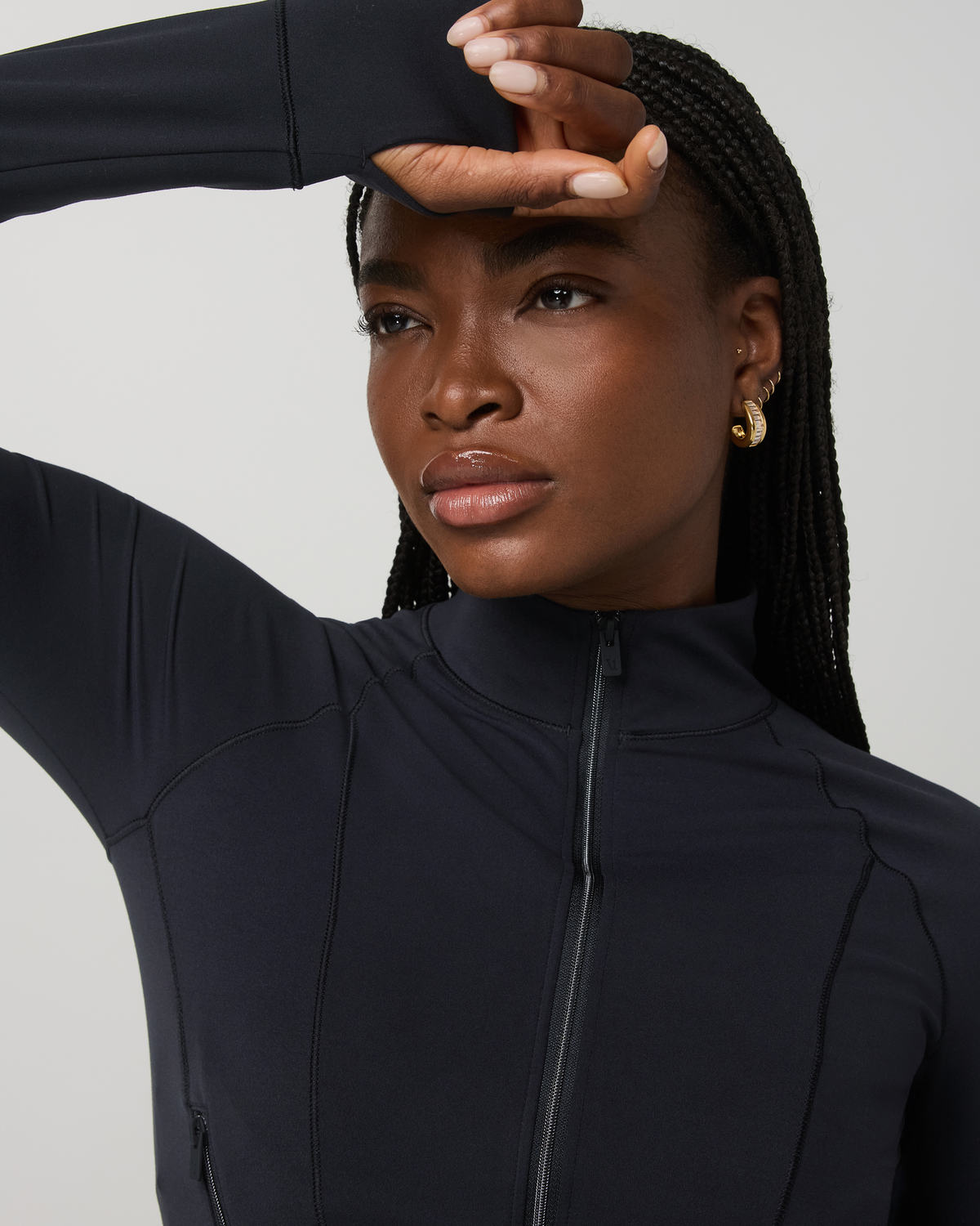 Vuori AllTheForm™ Fitness Jacket Women's Black Workout Jacket | Vuori US