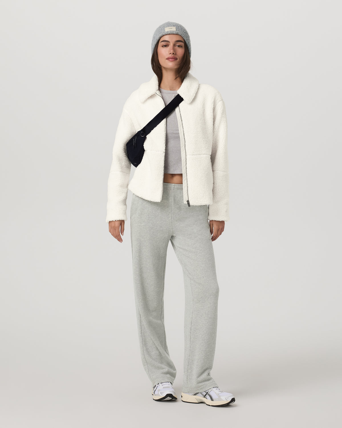 Lou Full Zip Jacket Women's Marshmallow Fleece Jacket | Vuori Clothing
