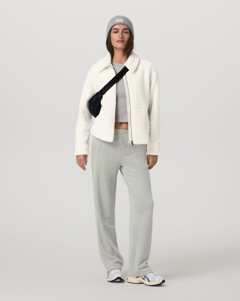 Lou Full Zip Jacket Women's Marshmallow Fleece Jacket | Vuori Clothing