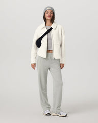 Lou Full Zip Jacket Women's Marshmallow Fleece Jacket | Vuori Clothing