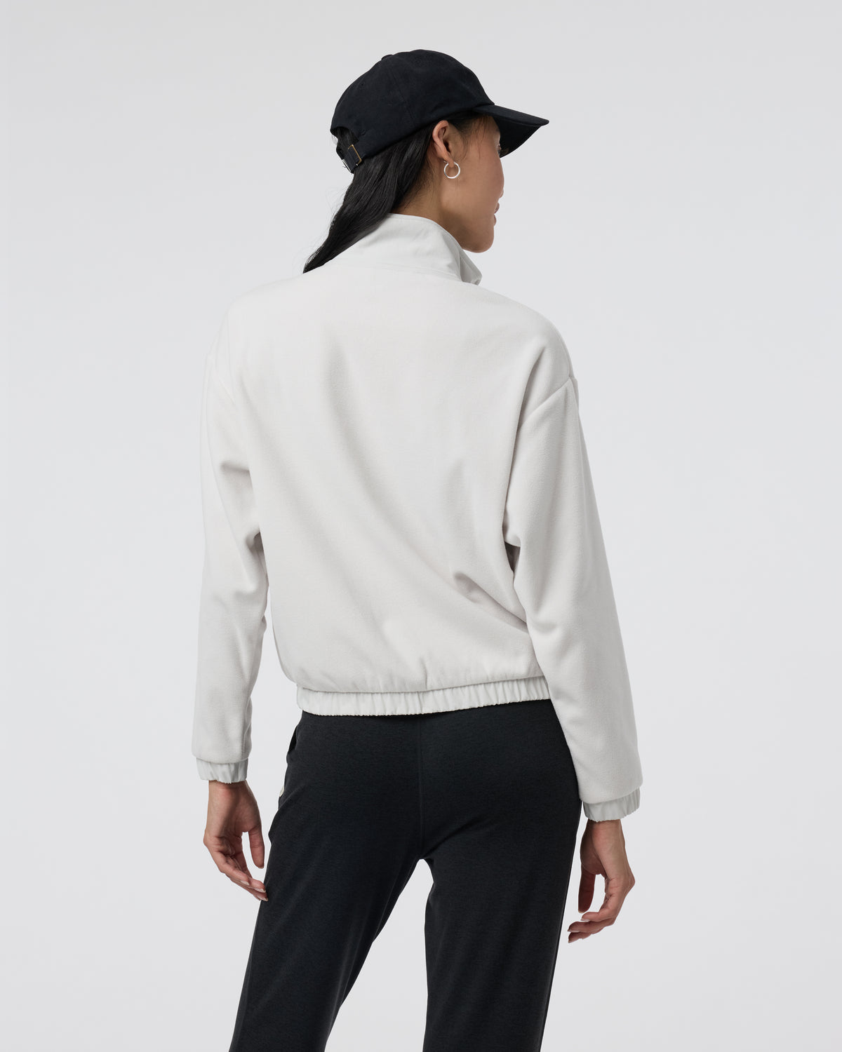 Women's Aspen Half Zip Salt Fleece Pullover | Vuori For sale