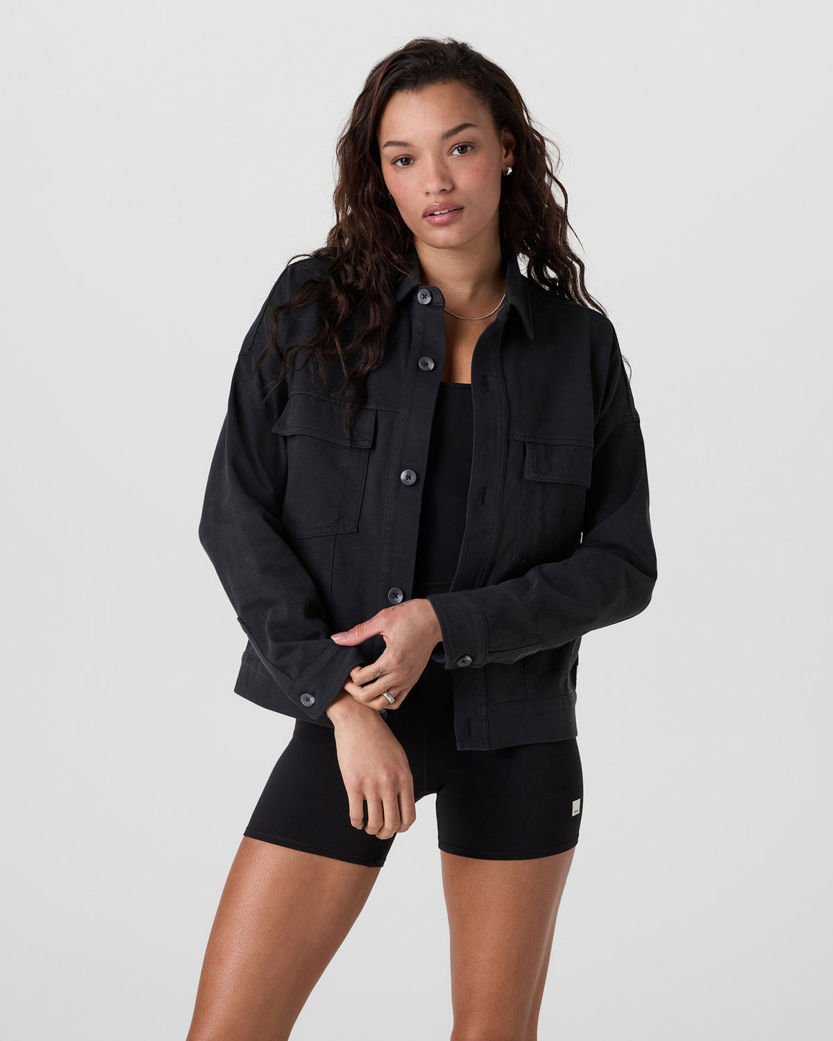 Mackenzie Jacket Washed Black | Vuori Online