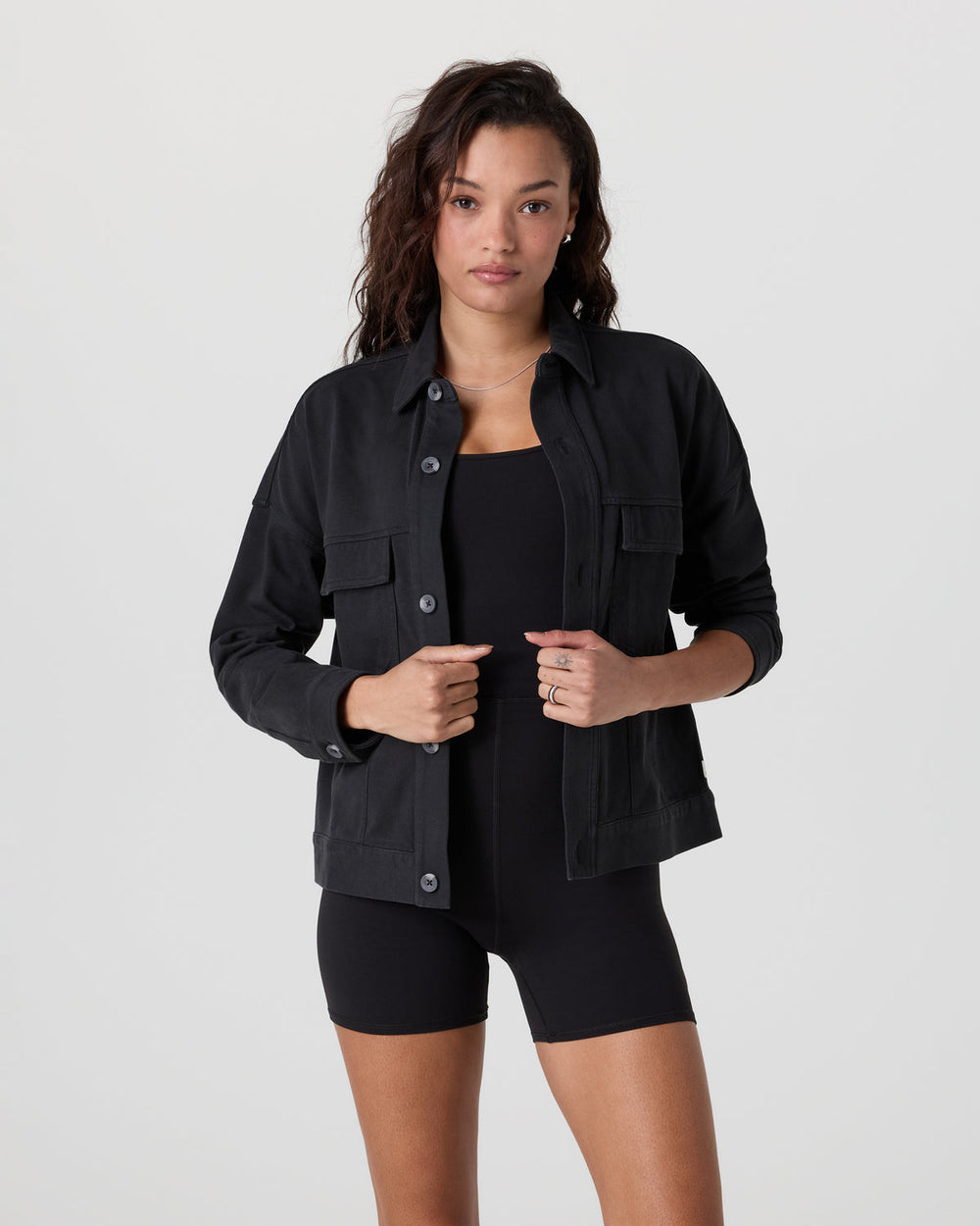 Mackenzie Jacket Washed Black | Vuori Online