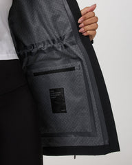 Pfeiffer Rain Jacket Black | Vuori